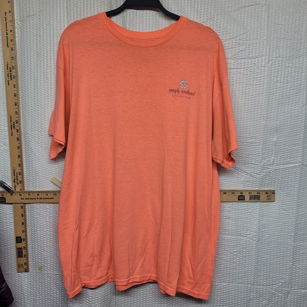 Simply Southern Salty But Sweet Sea Turtle Graphic T-Shirt Orange XL